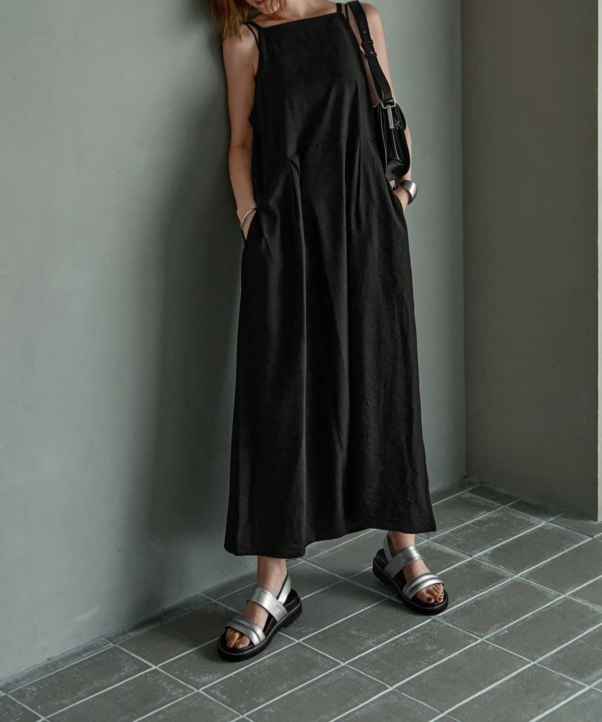 着用イメージ 165cm 02サイズ ブラック