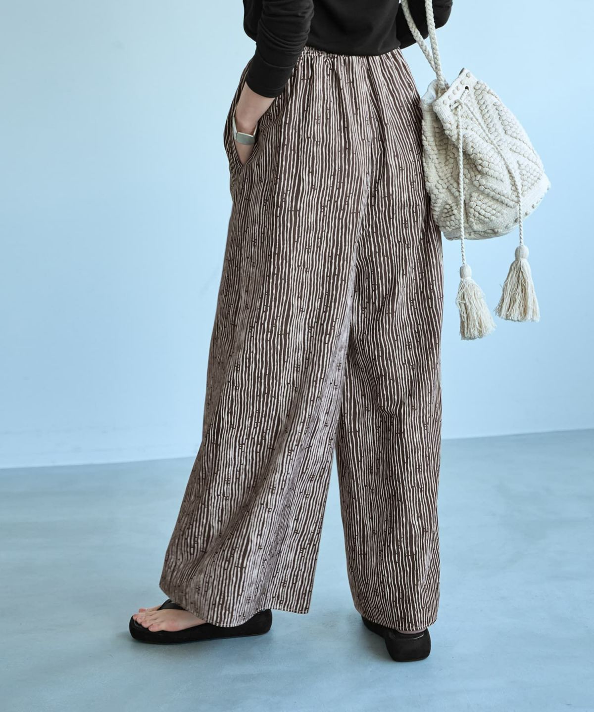 着用イメージ 166㎝　02サイズ　ブラウン