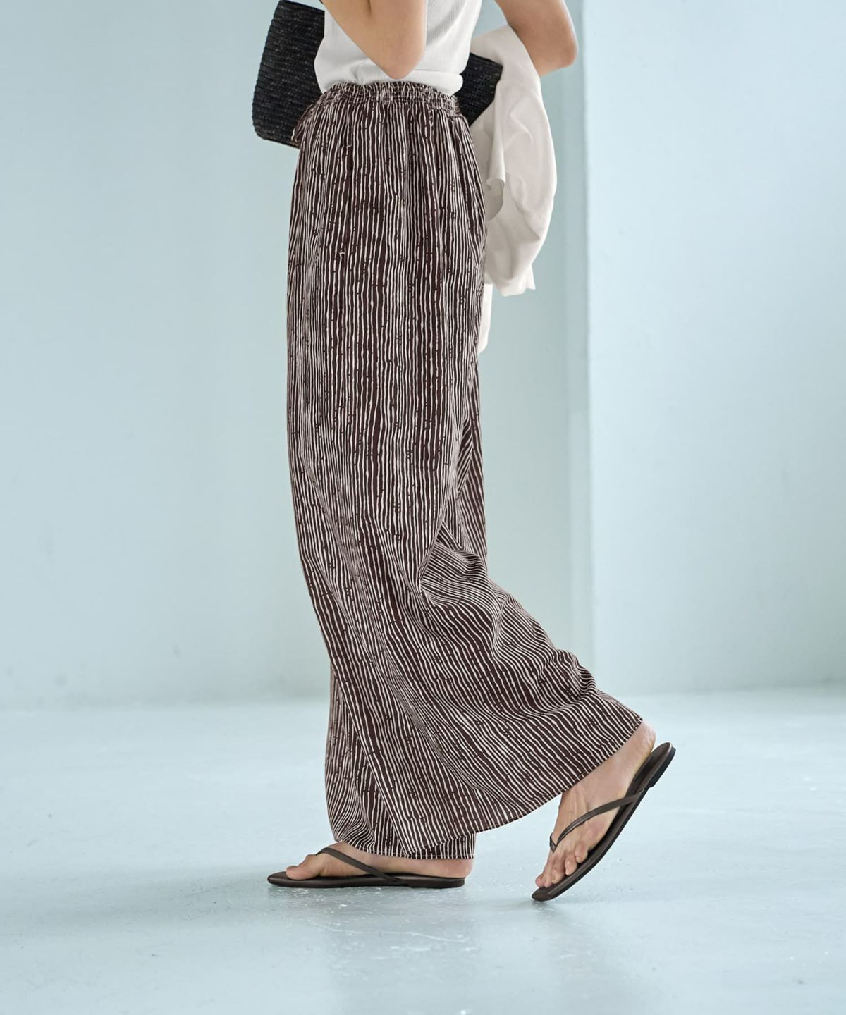 着用イメージ 166㎝　02サイズ　ブラウン