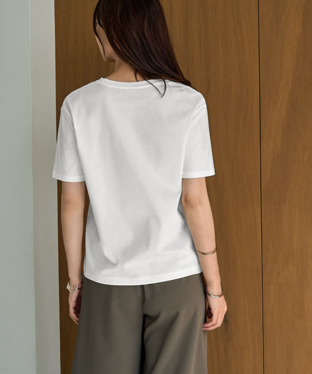 着用イメージ 166cm Sサイズ ホワイト