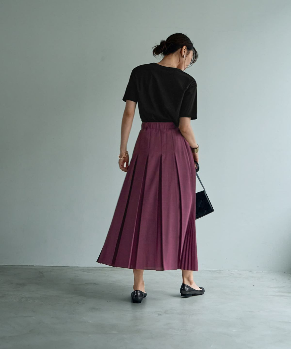 着用イメージ 166cm Sサイズ ブラック