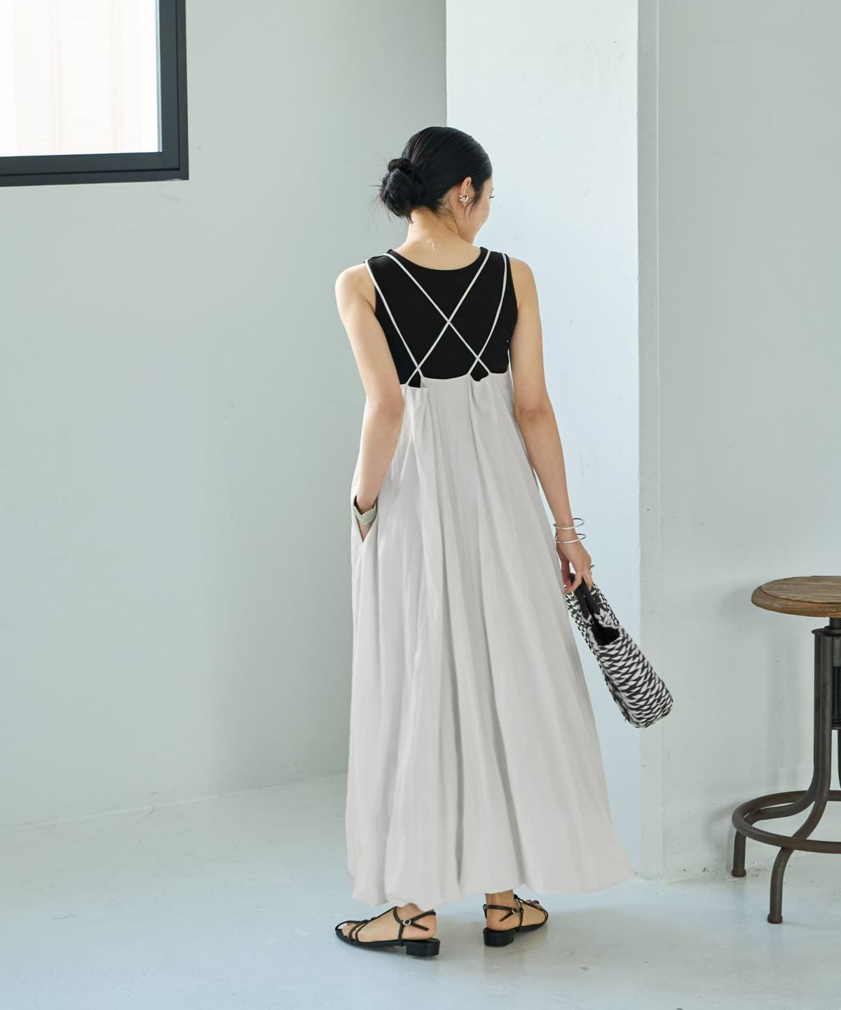 着用イメージ 164cm 02サイズ ホワイト