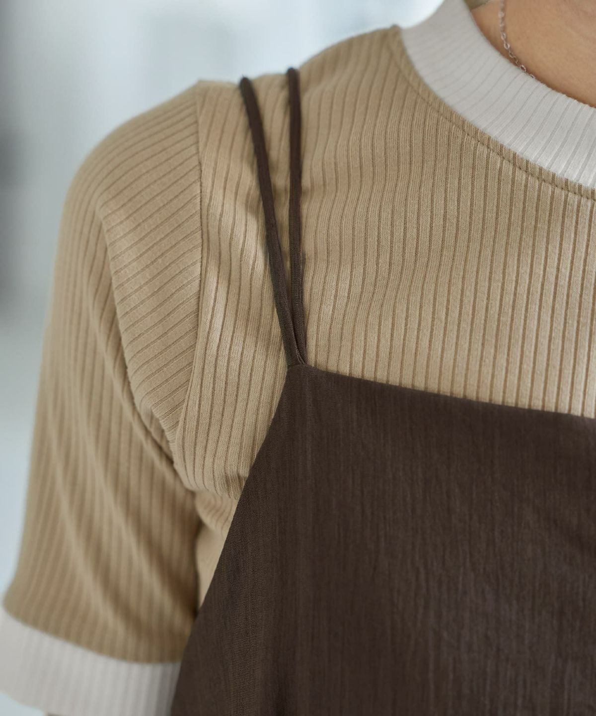 着用イメージ 167cm 02サイズ セピアブラウン