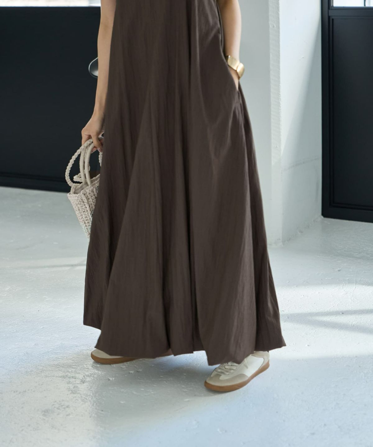 着用イメージ 167cm 02サイズ セピアブラウン