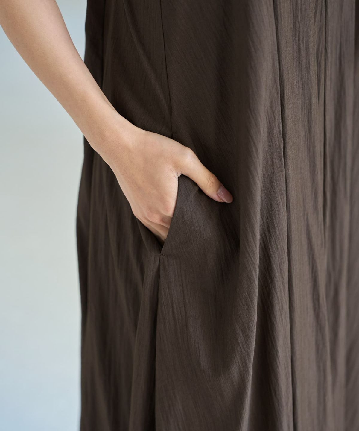 着用イメージ 167cm 02サイズ セピアブラウン