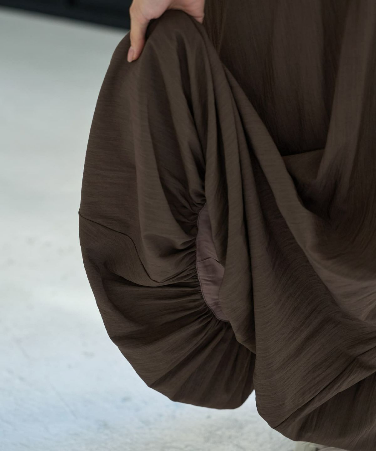 着用イメージ 167cm 02サイズ セピアブラウン