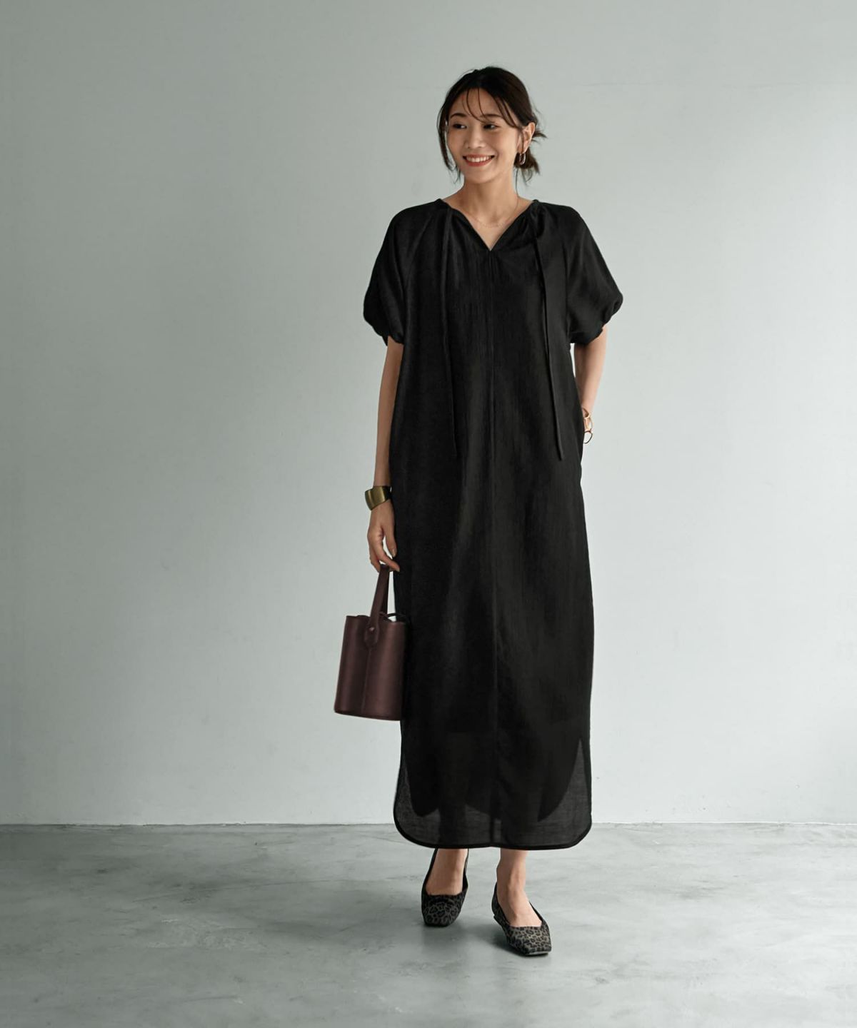 着用イメージ 166㎝　02サイズ　スモーキーレッド