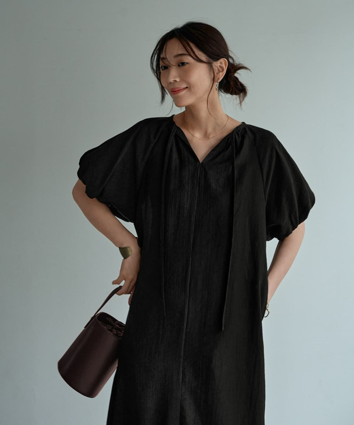 着用イメージ 166㎝　02サイズ　スモーキーレッド