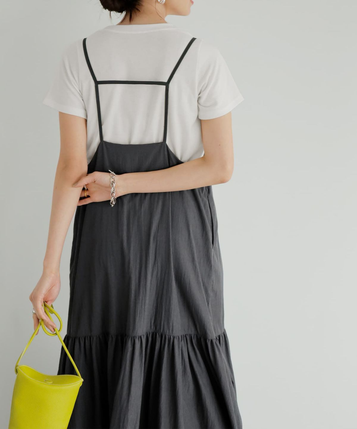 着用イメージ 165cm 02サイズ チャコール