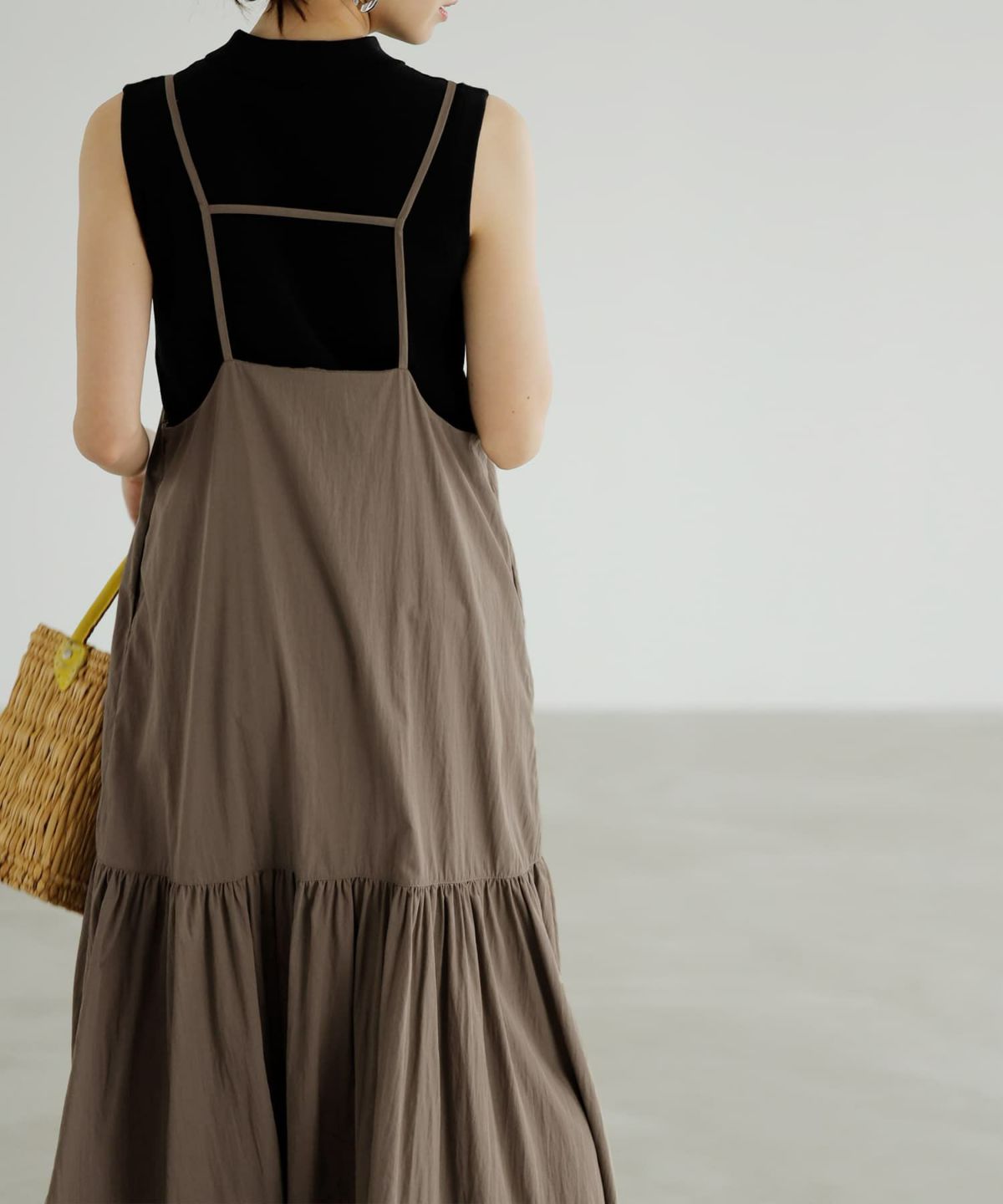 着用イメージ 165cm 02サイズ ダークサンド