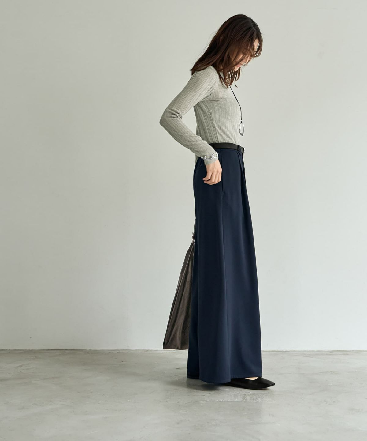 着用イメージ 166㎝　02サイズ　ネイビー
