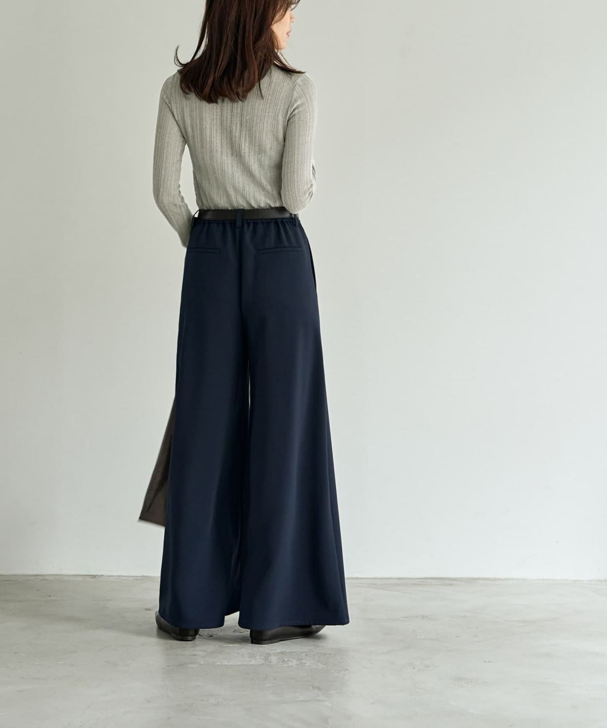 着用イメージ 166㎝　02サイズ　ネイビー