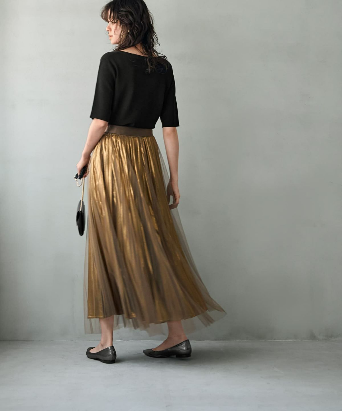 着用イメージ 167㎝　02サイズ　ゴールド