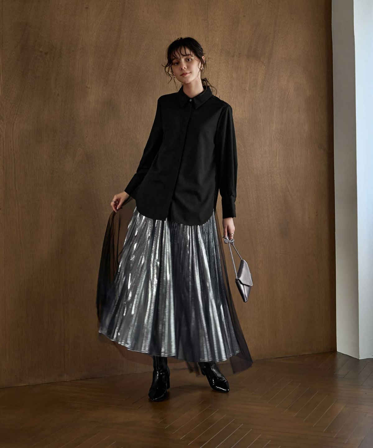 着用イメージ 167㎝　02サイズ　シルバー