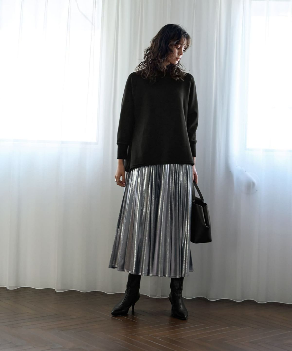 着用イメージ 167㎝　02サイズ　シルバー