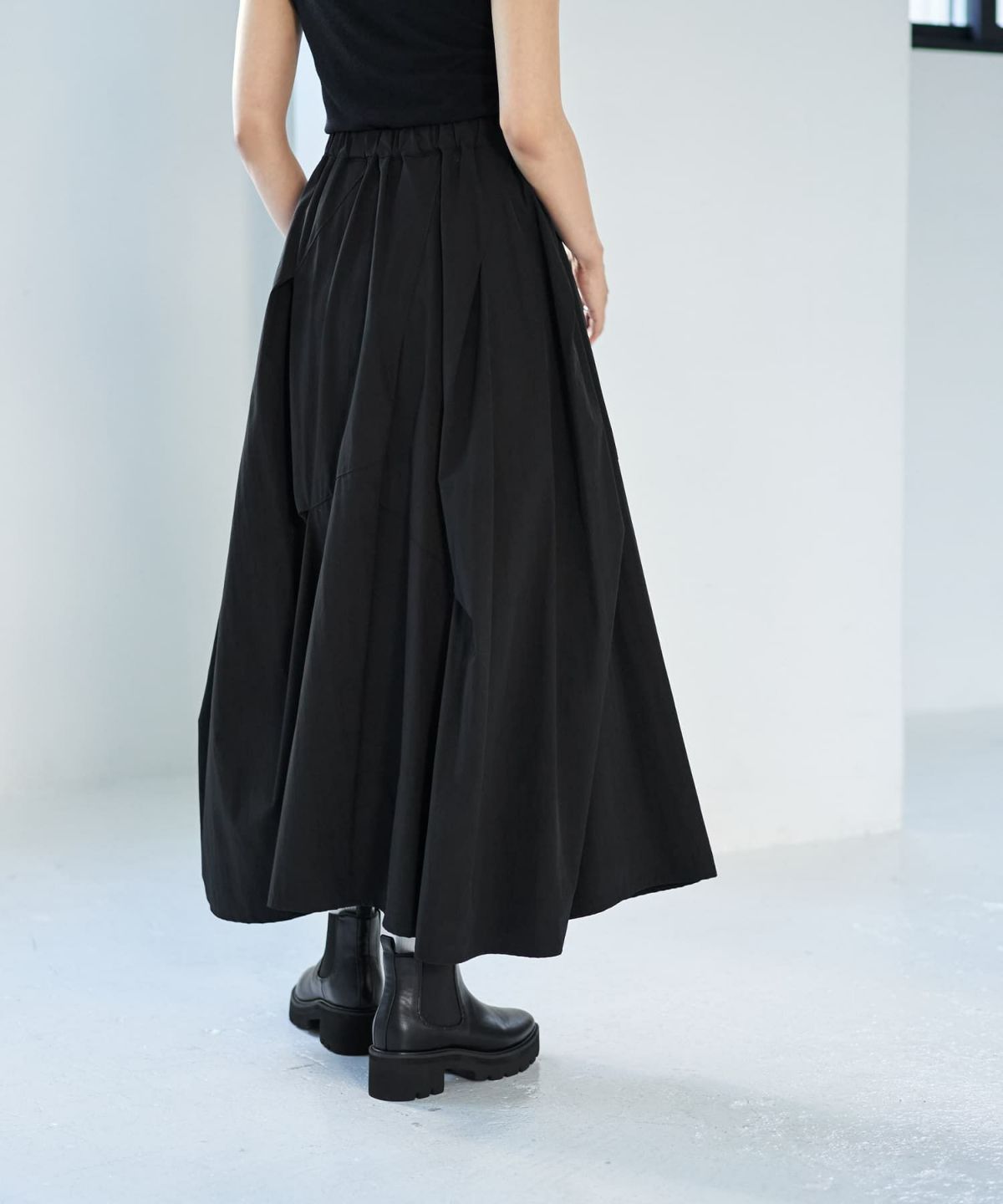 着用イメージ 166cm ブラック 02サイズ