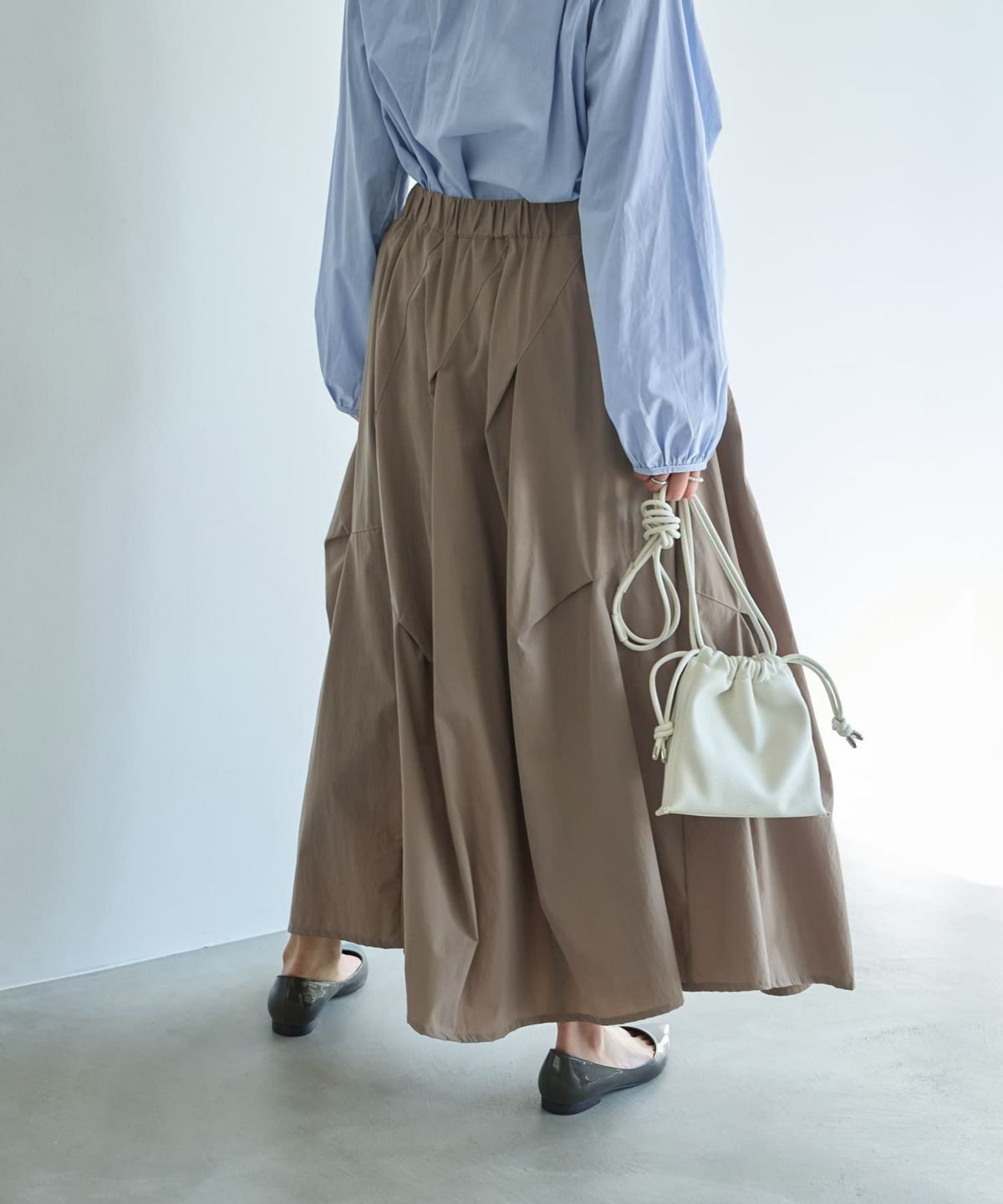 着用イメージ 167cm サンドベージュ 02サイズ