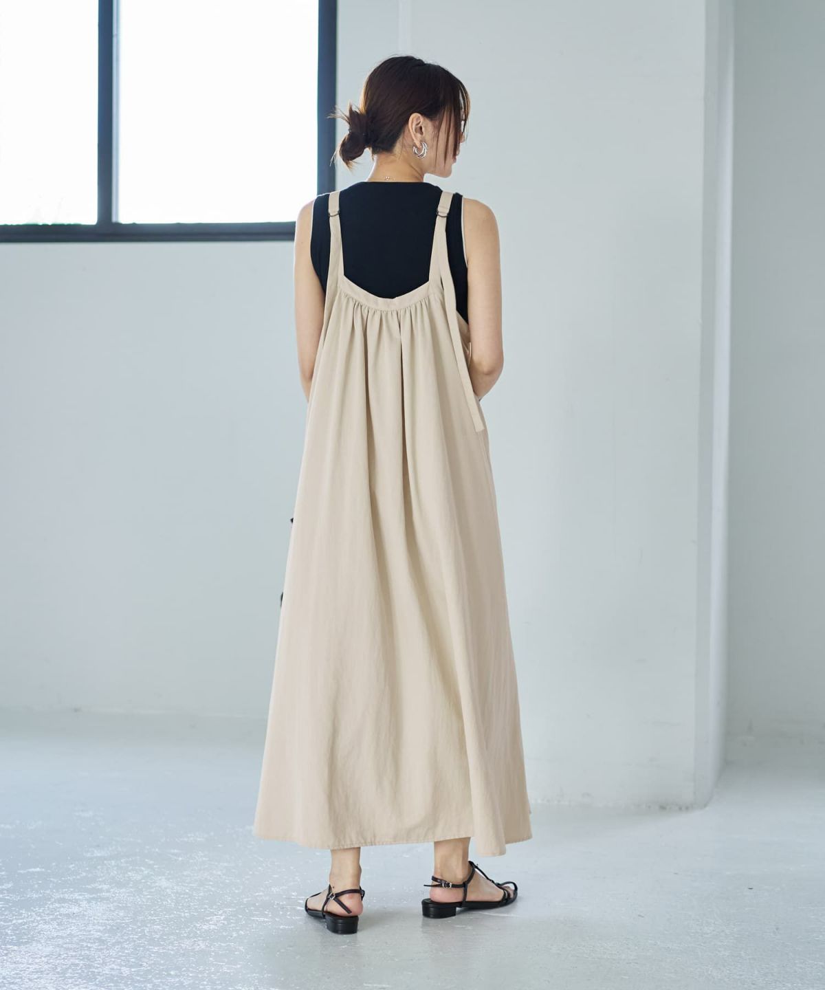 着用イメージ 166cm 02サイズ エクリュ