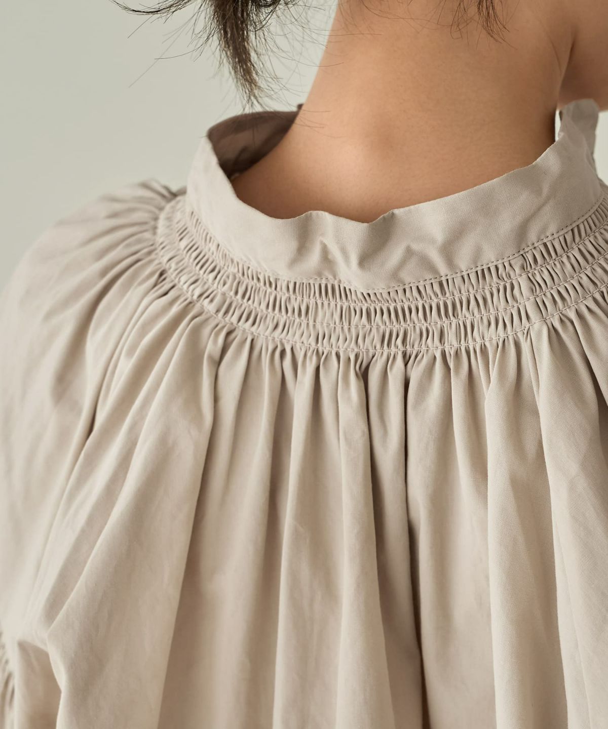 着用イメージ 166㎝　ベージュ