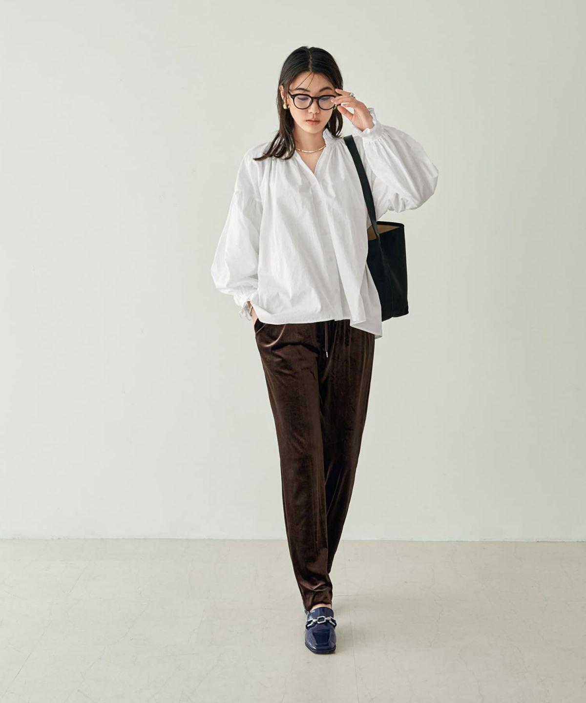 着用イメージ 166㎝　ホワイト