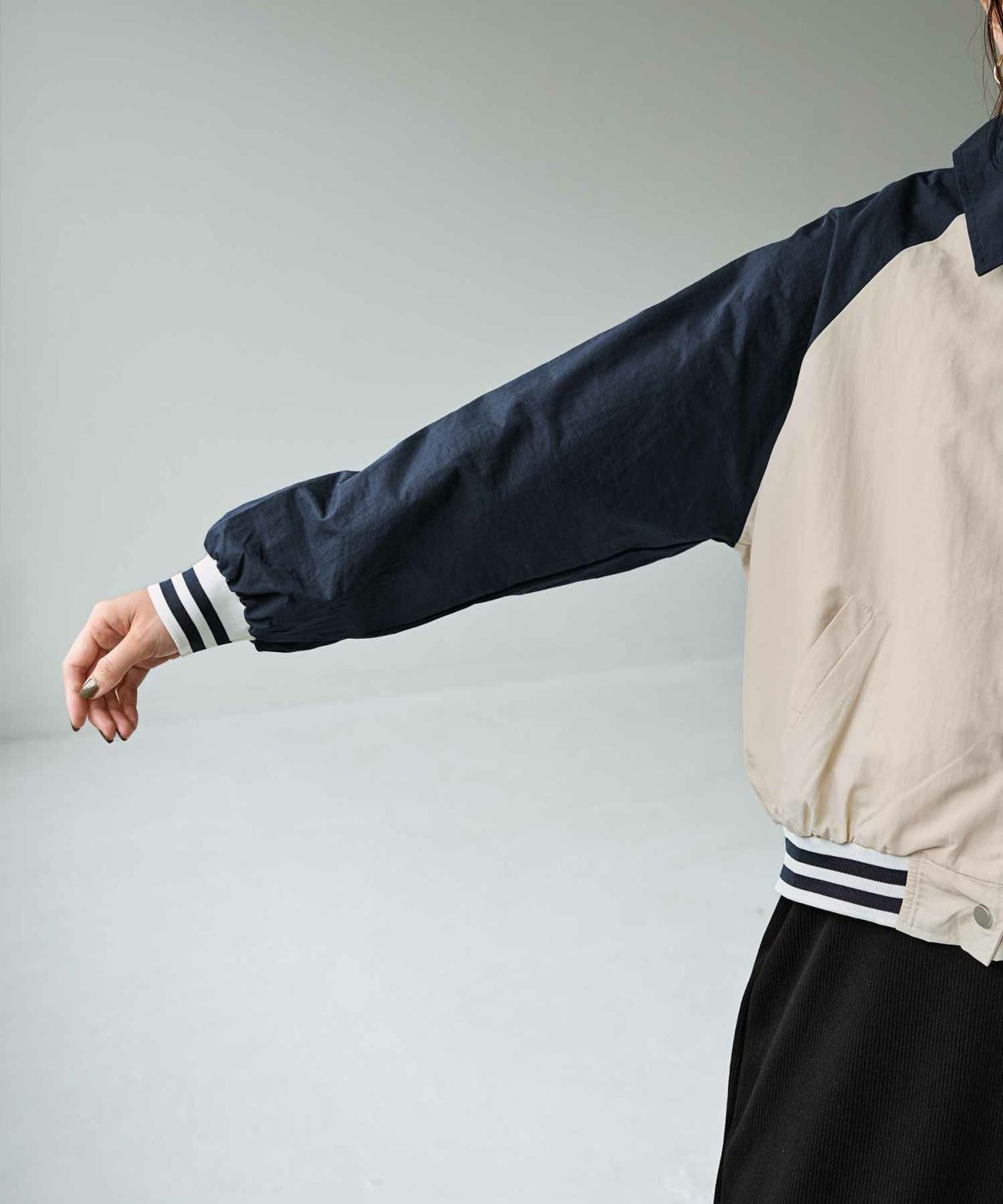 着用イメージ 166㎝　ネイビーミックス