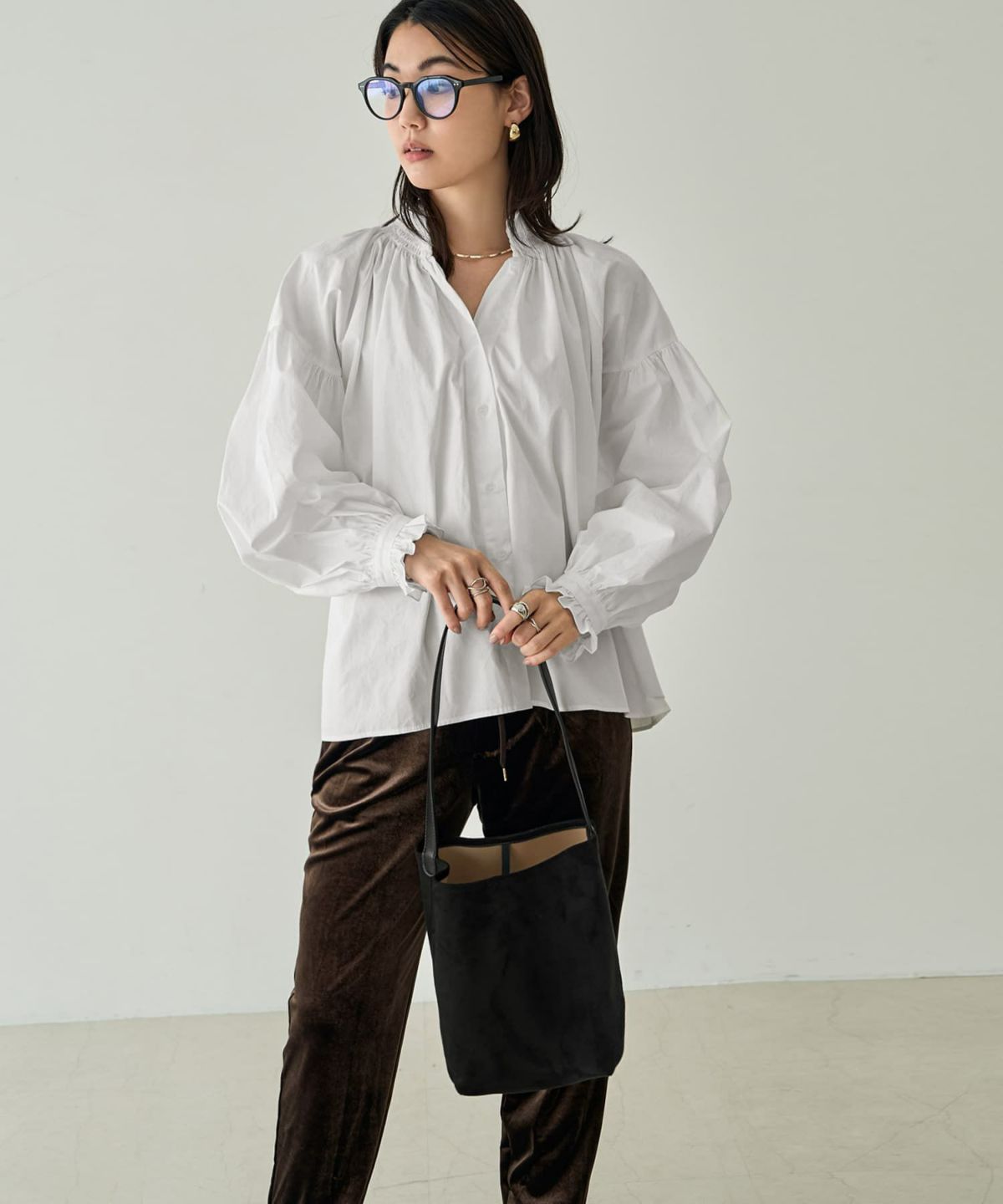 着用イメージ 166㎝　ブラック