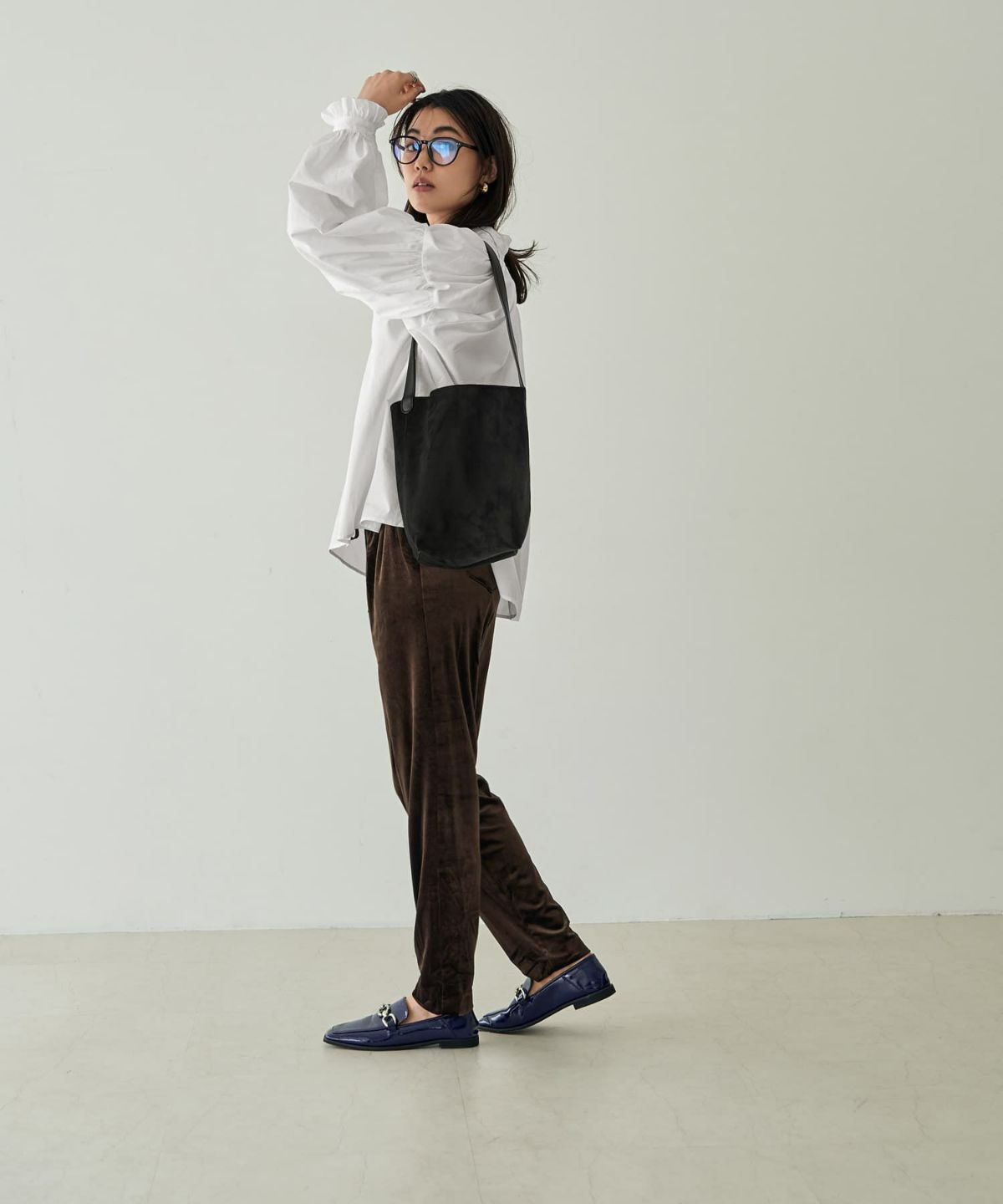 着用イメージ 166㎝　ブラック