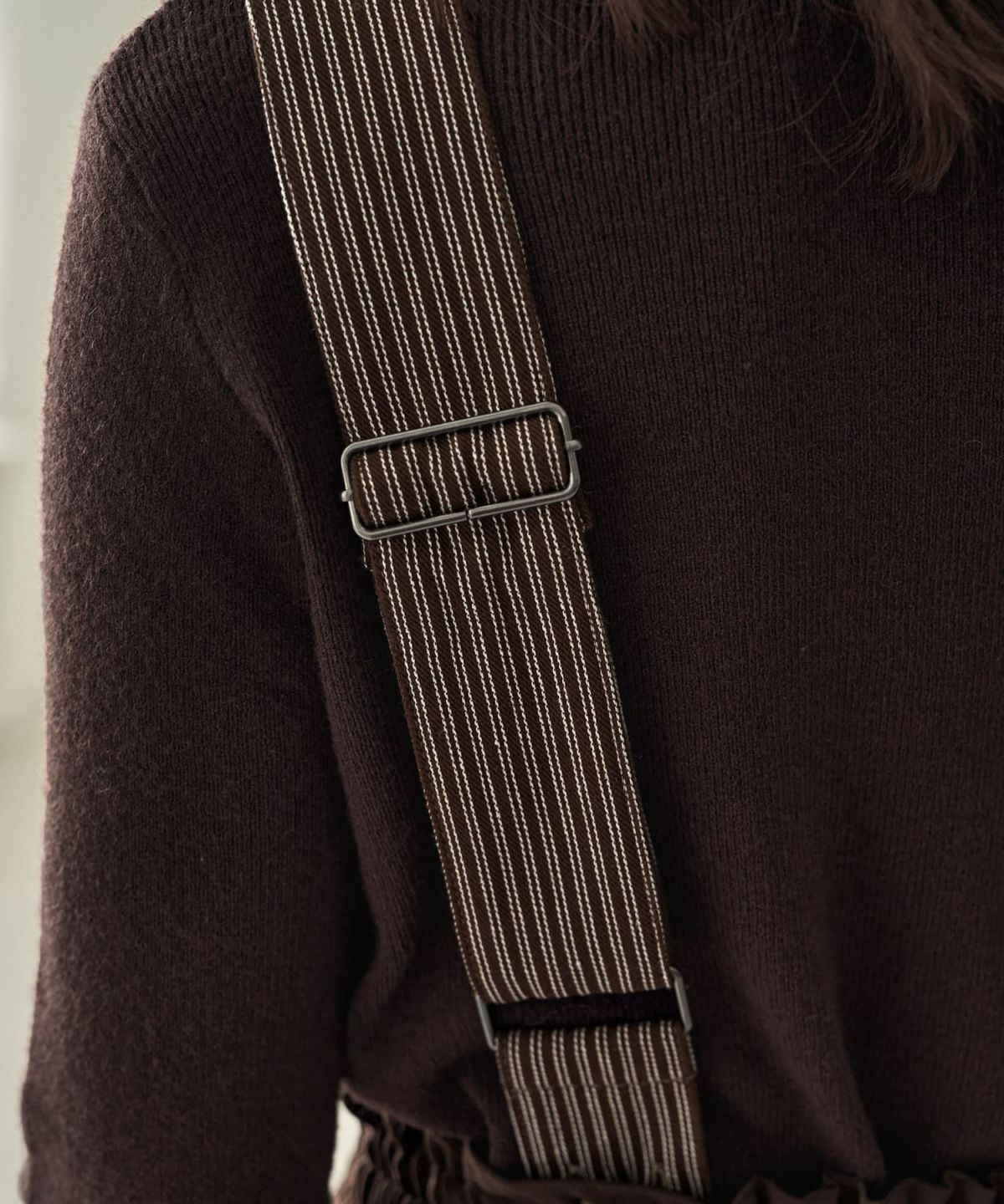 着用イメージ 166cm Sサイズ ブラウン