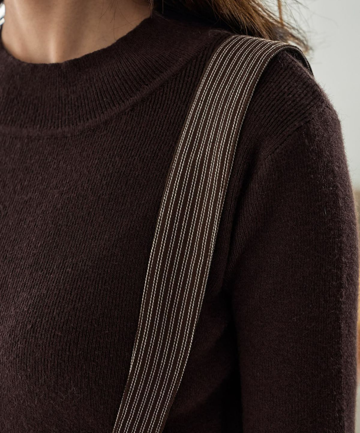 着用イメージ 166cm Sサイズ ブラウン