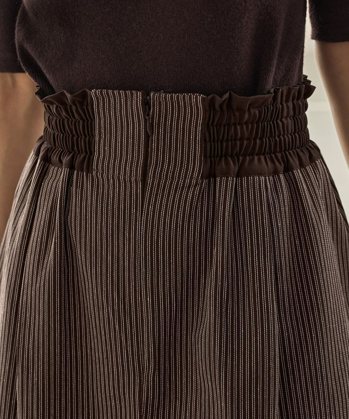 着用イメージ 166cm Sサイズ ブラウン