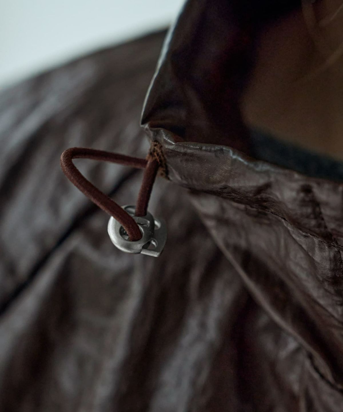 着用イメージ 166cm　ブラウン