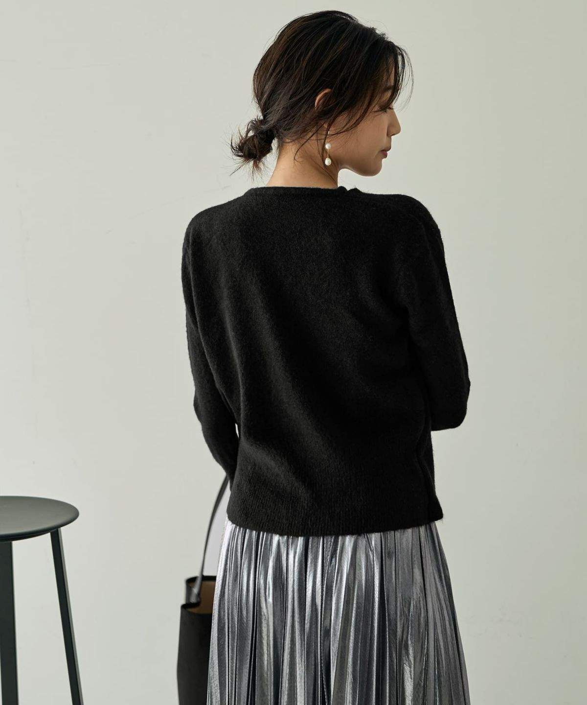 着用イメージ 166㎝　ブラック