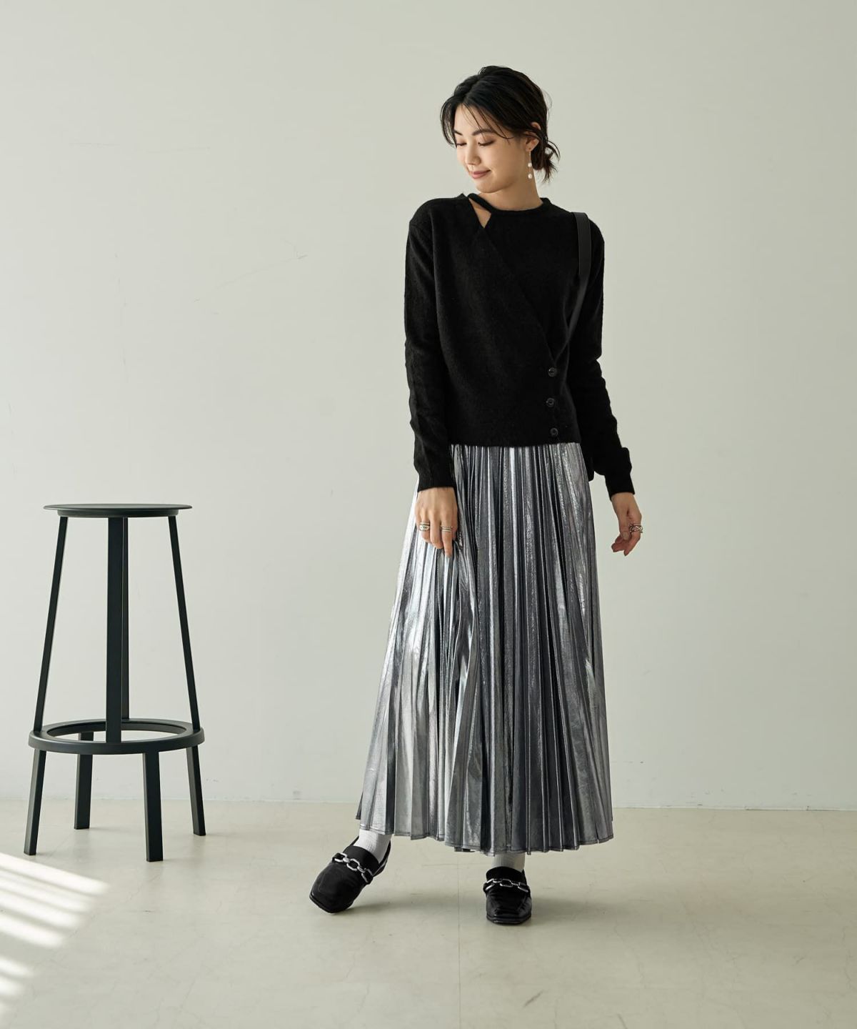 着用イメージ 166㎝　ブラック