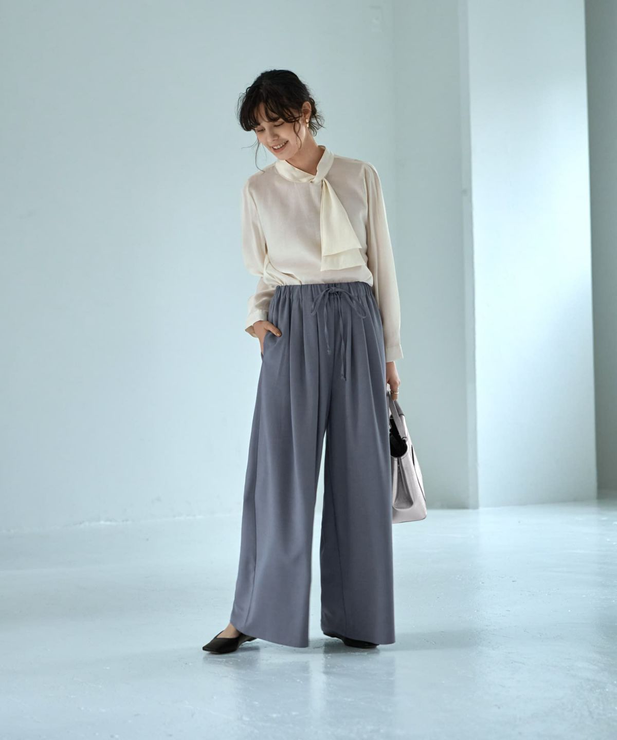 着用イメージ 167㎝　02サイズ　ライトグレー