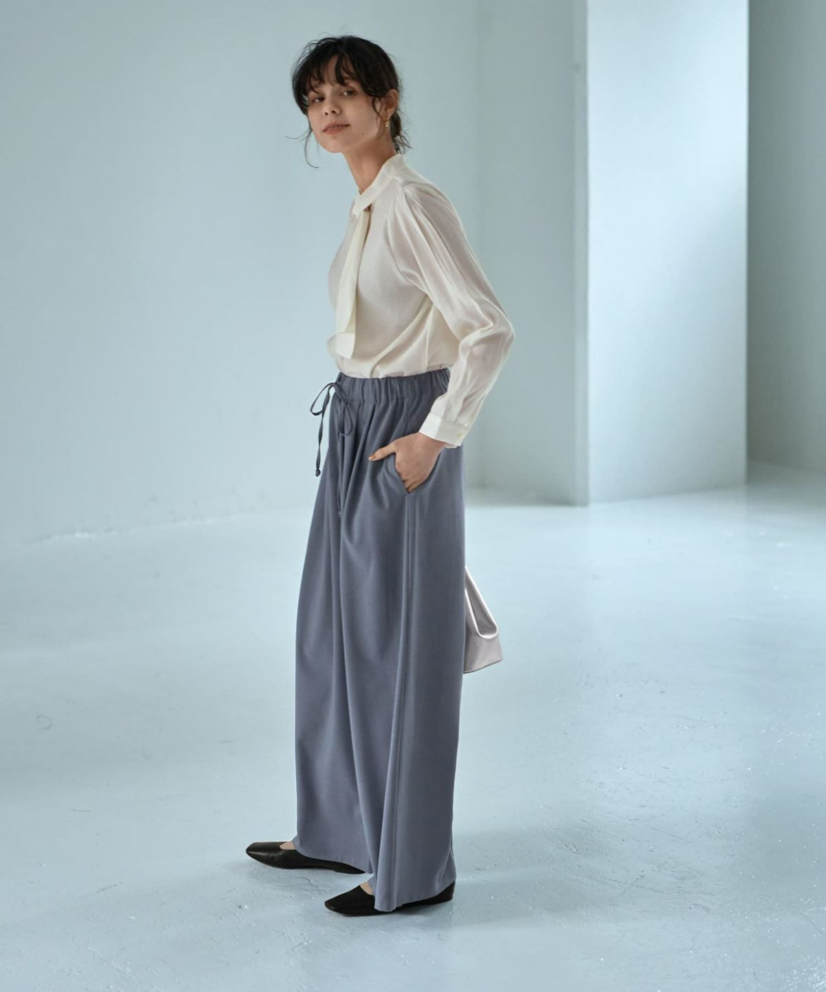 着用イメージ 167㎝　02サイズ　ライトグレー