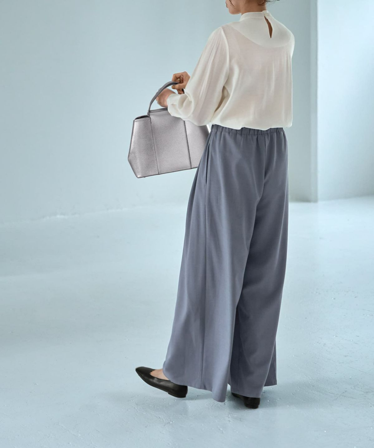 着用イメージ 167㎝　02サイズ　ライトグレー