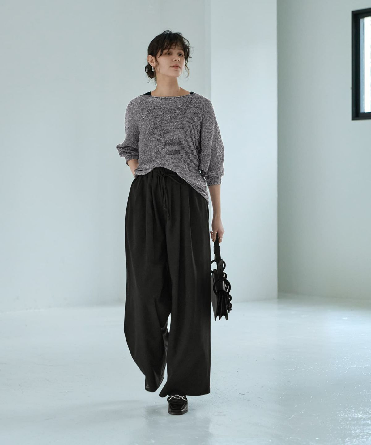 着用イメージ 167㎝　02サイズ　ブラック