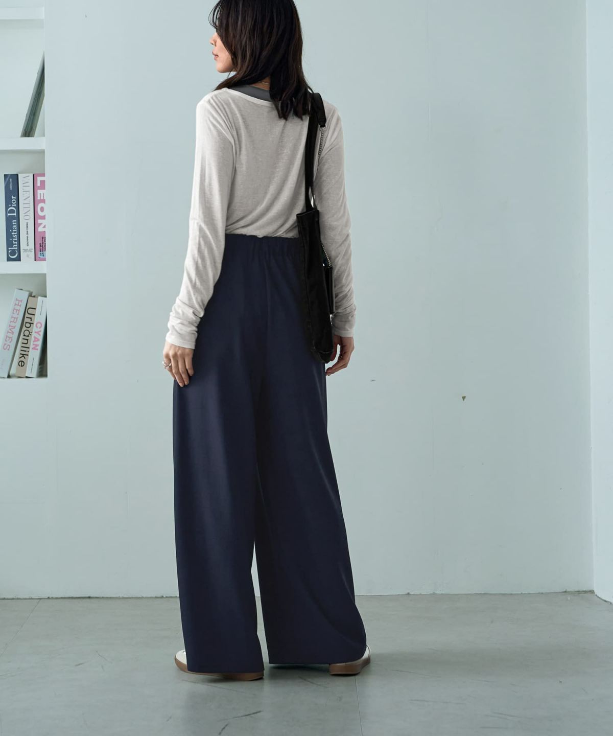 着用イメージ 166㎝　02サイズ　ネイビー