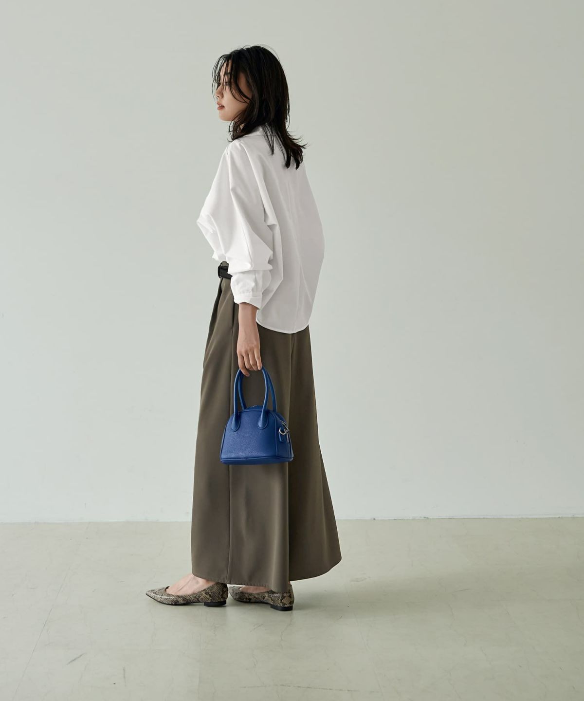 着用イメージ 166㎝　ホワイト