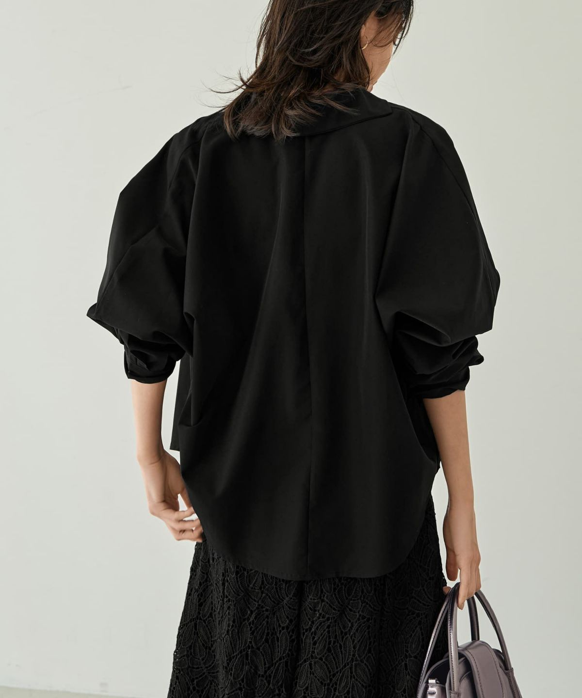 着用イメージ 166㎝　ブラック