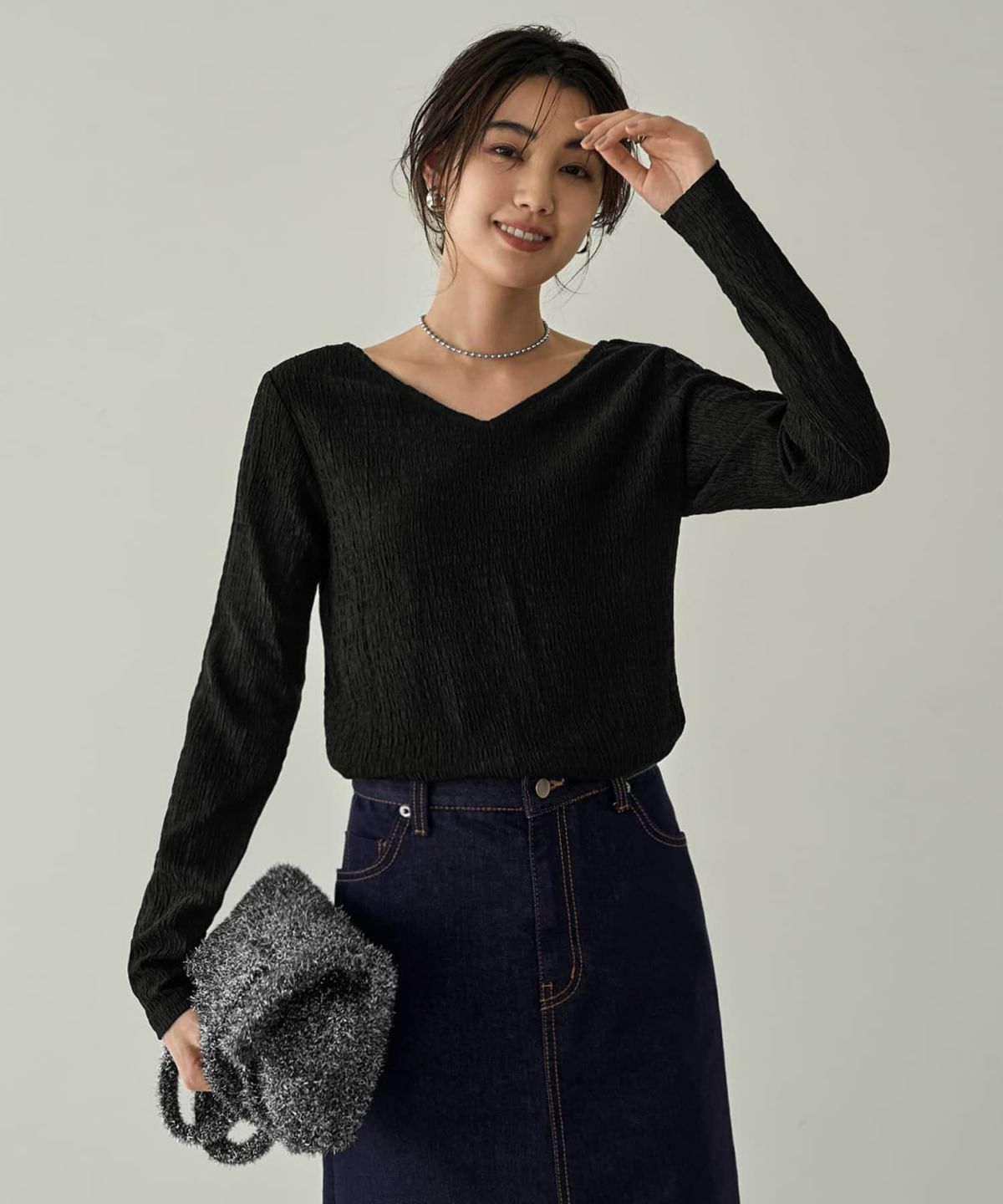 着用イメージ シルバー