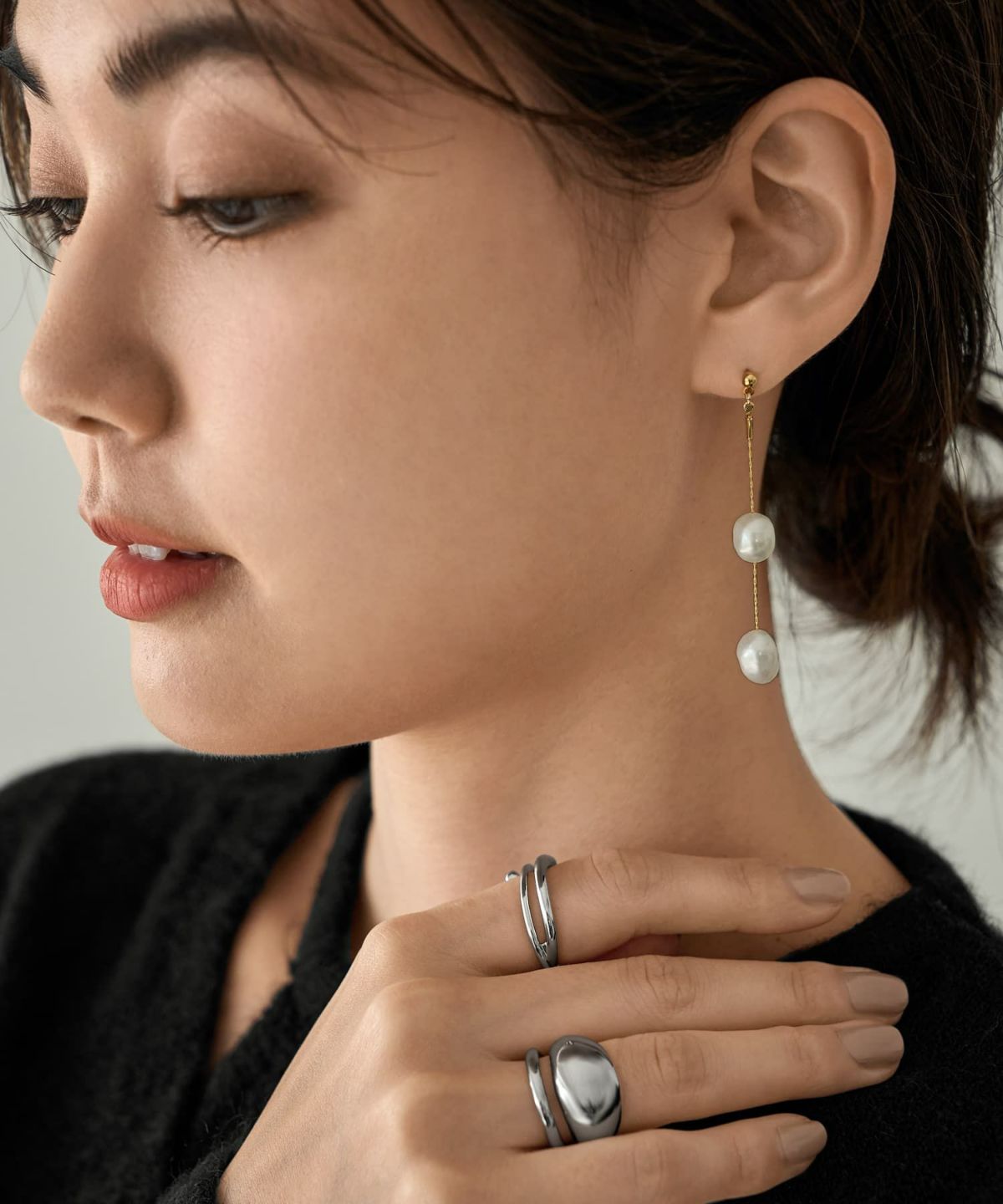 着用イメージ 166㎝　ゴールド