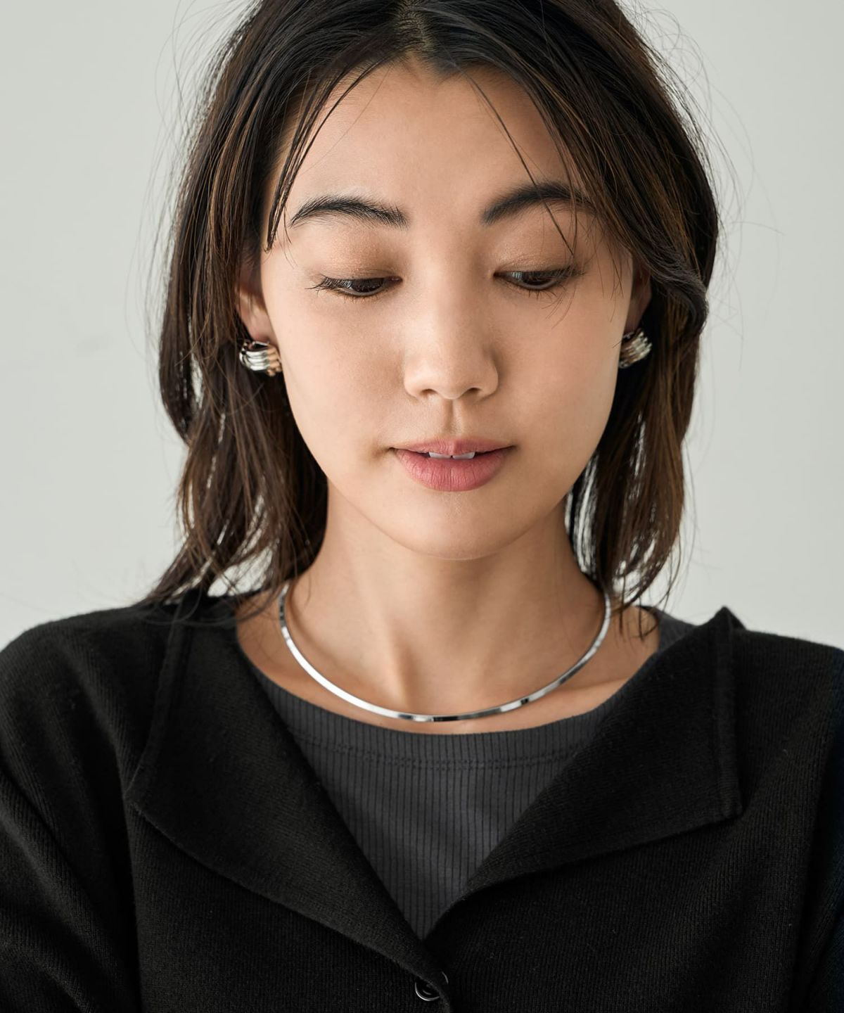 着用イメージ 166㎝　シルバー