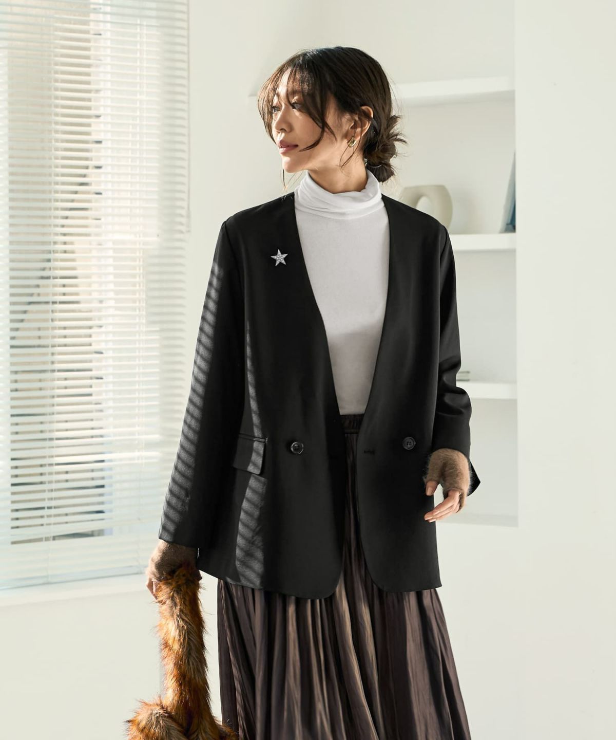 着用イメージ シルバー