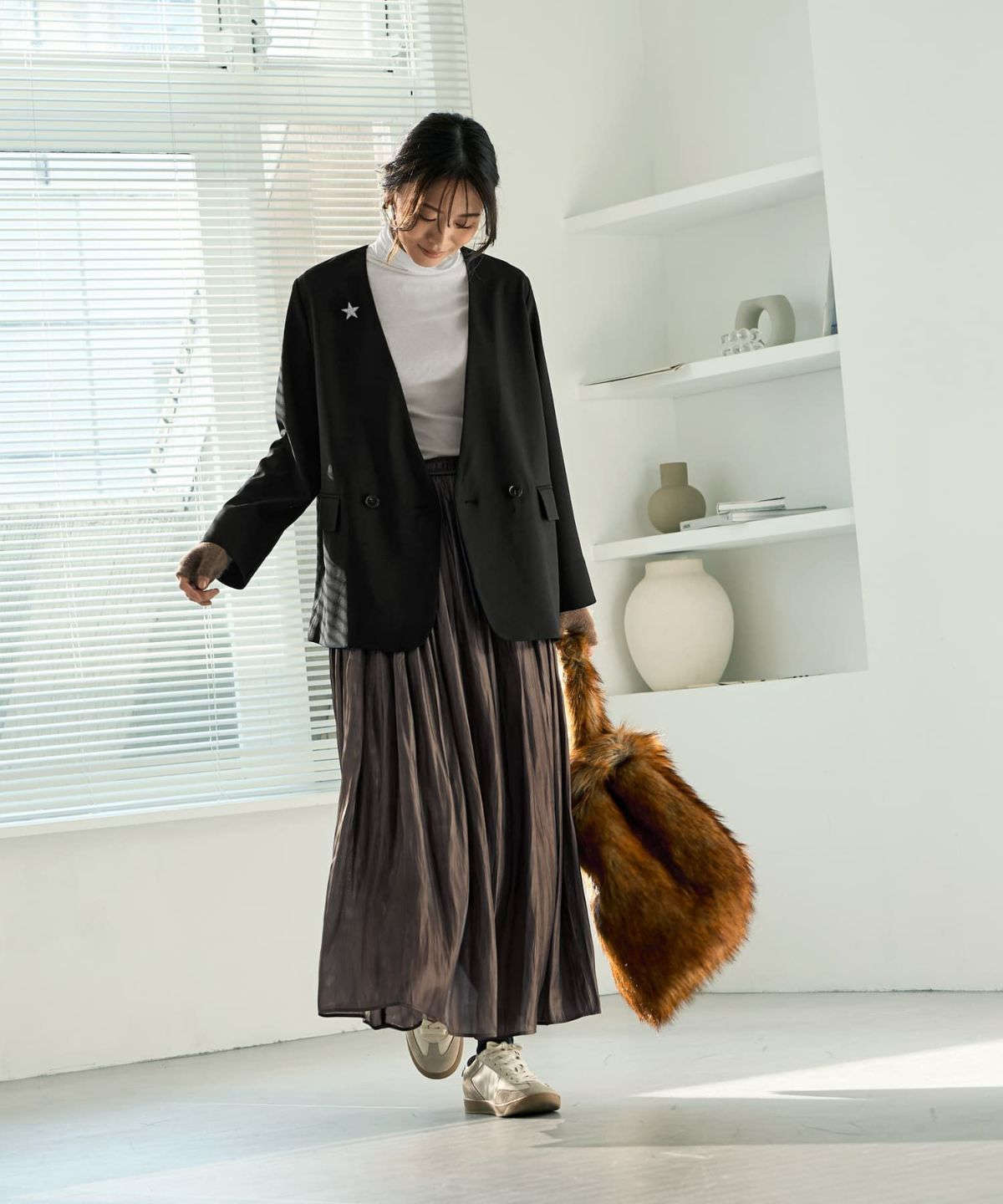 着用イメージ シルバー