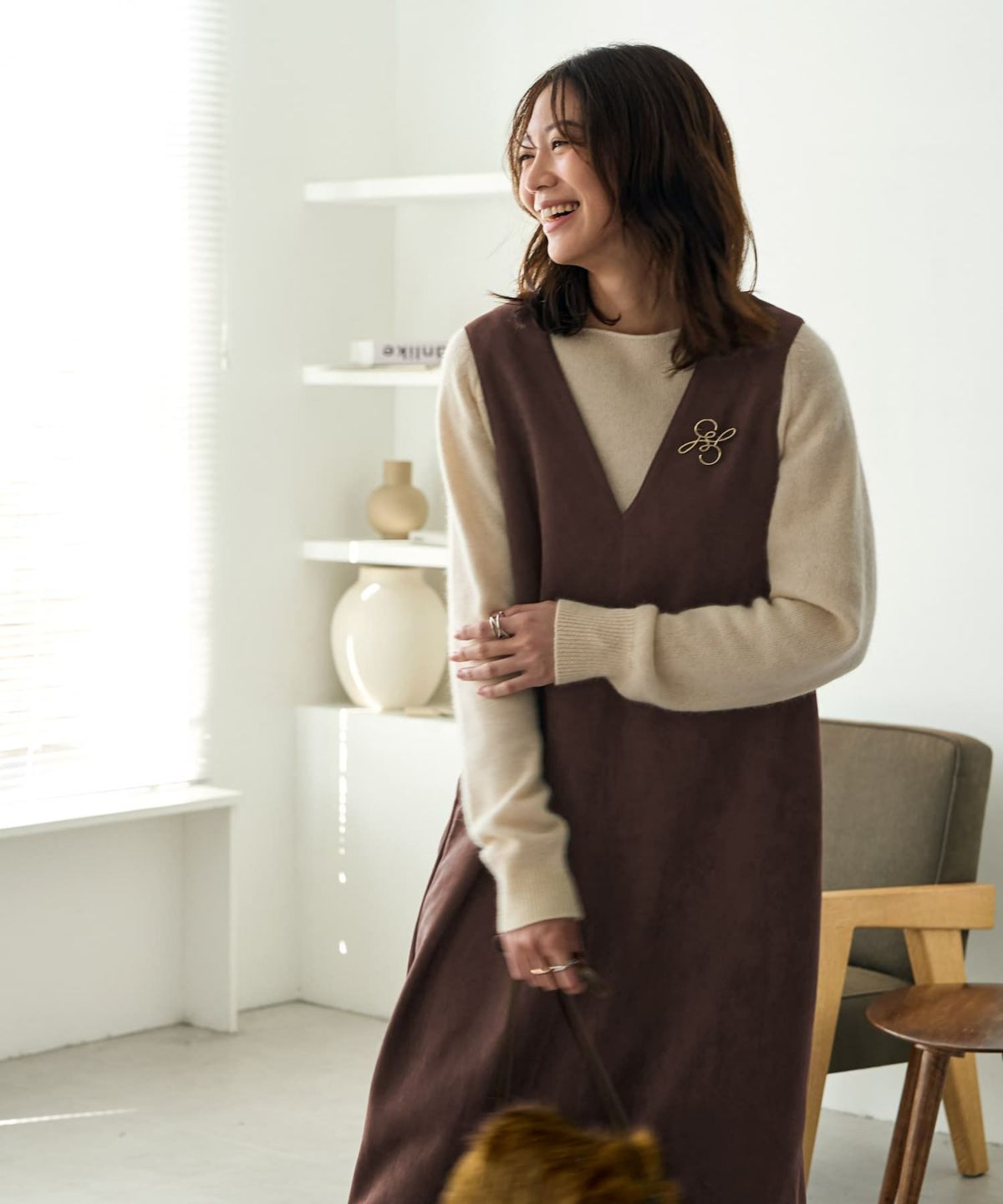 着用イメージ ゴールド