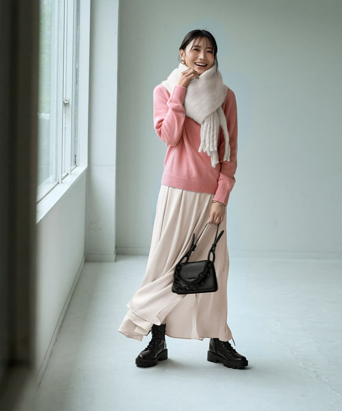 着用イメージ 166㎝　ホワイト