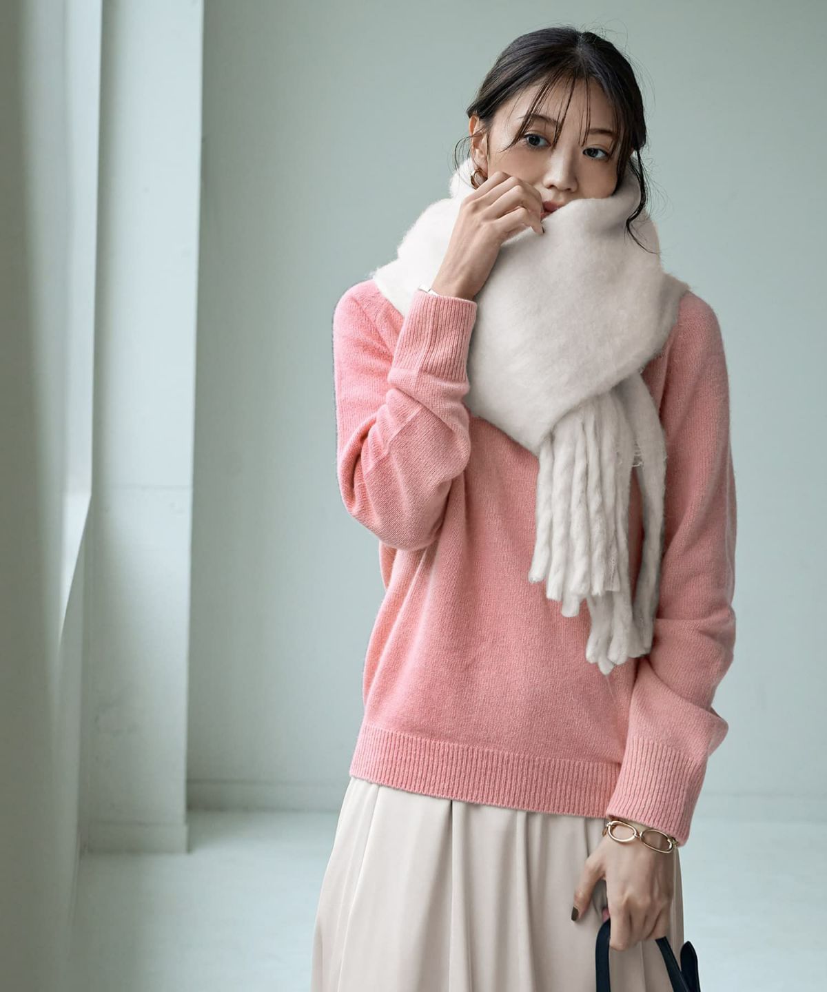 着用イメージ 166㎝　ホワイト