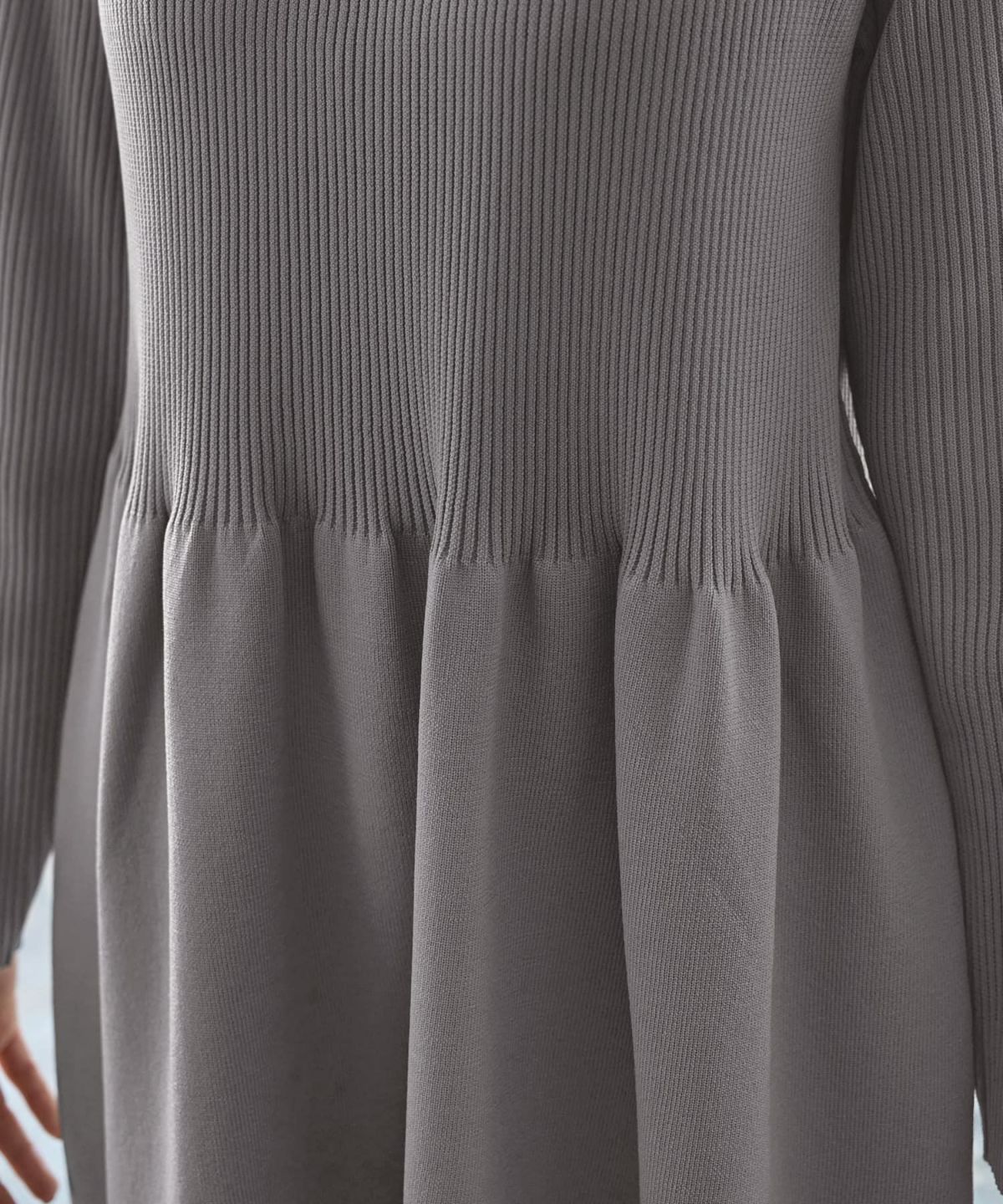 着用イメージ 165cm ライトグレー 02サイズ