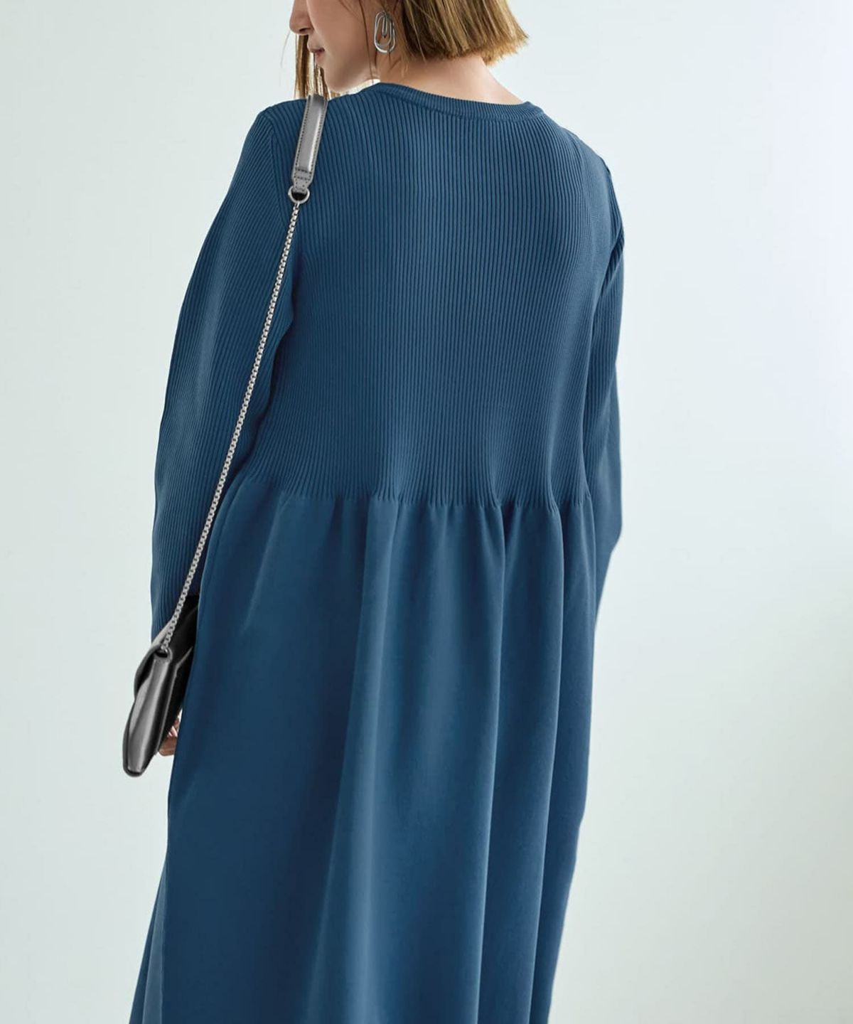 着用イメージ 166cm インクブルー 02サイズ